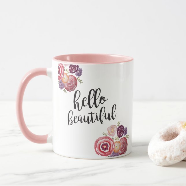 Caneca Olá Linda Coffee Coffee Coffee (Com Donut)