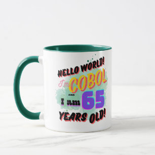 Caneca Olá Mundo Cobol Linguagem de Programação tem 65 an