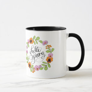 Caneca Olá! primavera