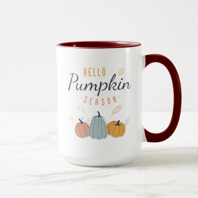 Caneca Olá, Pumpkin Season (Direita)