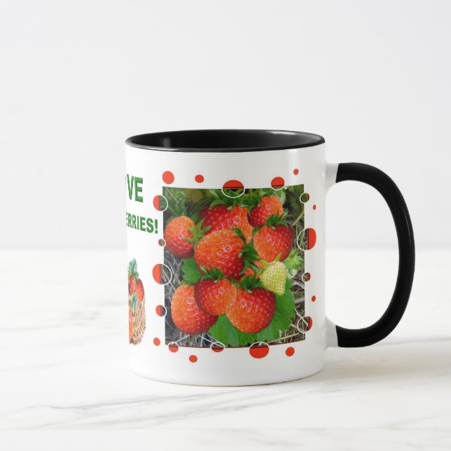 Caneca OLÁ! Strawberry Mug (Direita)