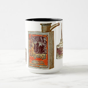 Caneca Óleo De Sperma De Bicicleta Engraçado