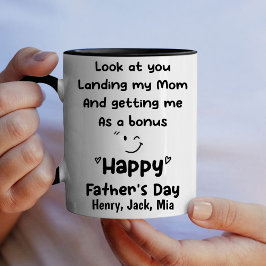 Caneca Olhe Personalizado Para Você Lançando Meu Pai