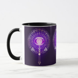 Caneca Olho da Eternidade da Arcana Mística Escura