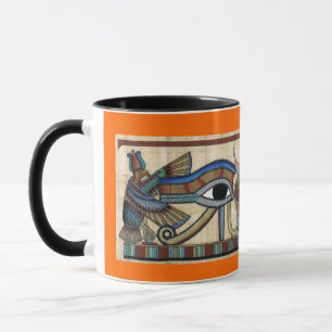 Caneca Olho de Horus Antigo Egípcio Art Mug