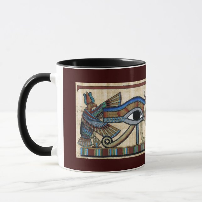 Caneca Olho de Horus Egípcio Art Mug (Esquerda)
