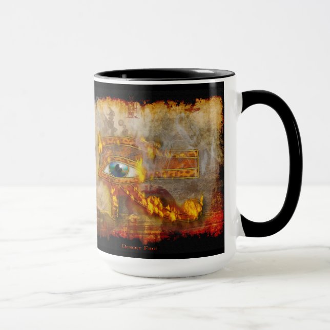 Caneca Olho de Horus Sacred Egípcio Art Mug (Direita)