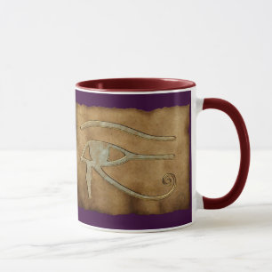 Caneca Olho Egípcio de Horus Wadjet Gift Mugs