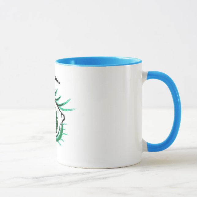 Caneca Olhos Verdes (Direita)