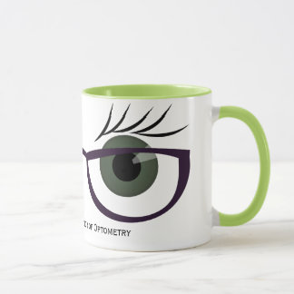 Caneca Olhos Verdes e Óculos
