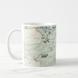 Caneca olímpica do mapa