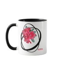 Olivia personalizável nome romântico vermelho esti