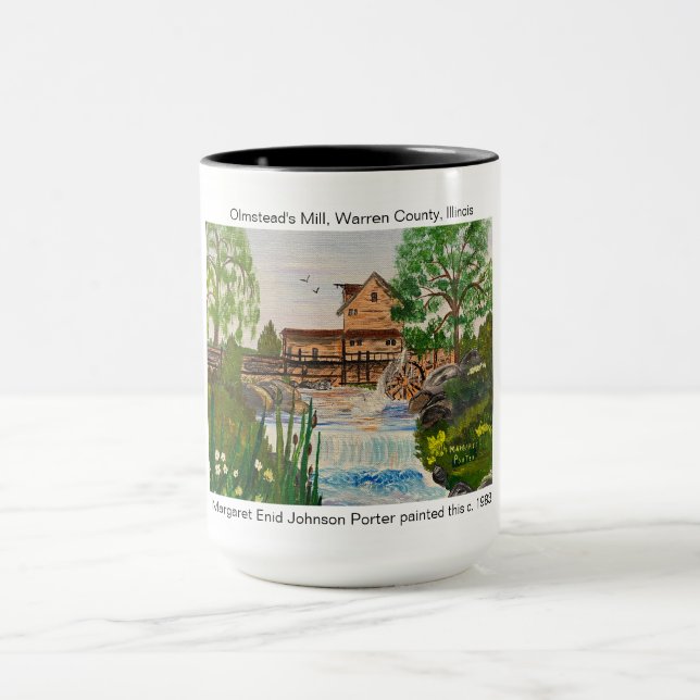 Caneca Olmstead's Mill, Warren County, IL c. MEJP 1983 (Centro)