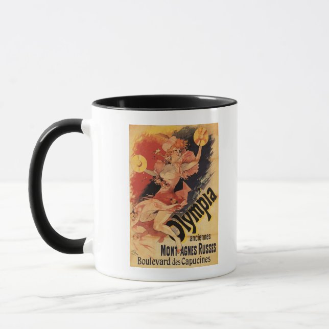 Caneca Olympia Nightclub Girl Crashing Cymbals (Esquerda)