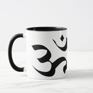 Caneca Om em Sanskrit 2