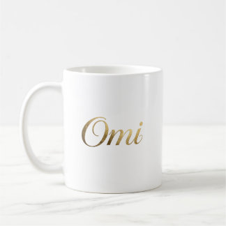 Caneca Omi Mug - Presente para Vovó, Xícara de Caf