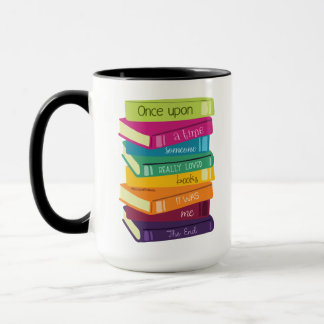 Caneca Once Upon A Time Someone Loved Books