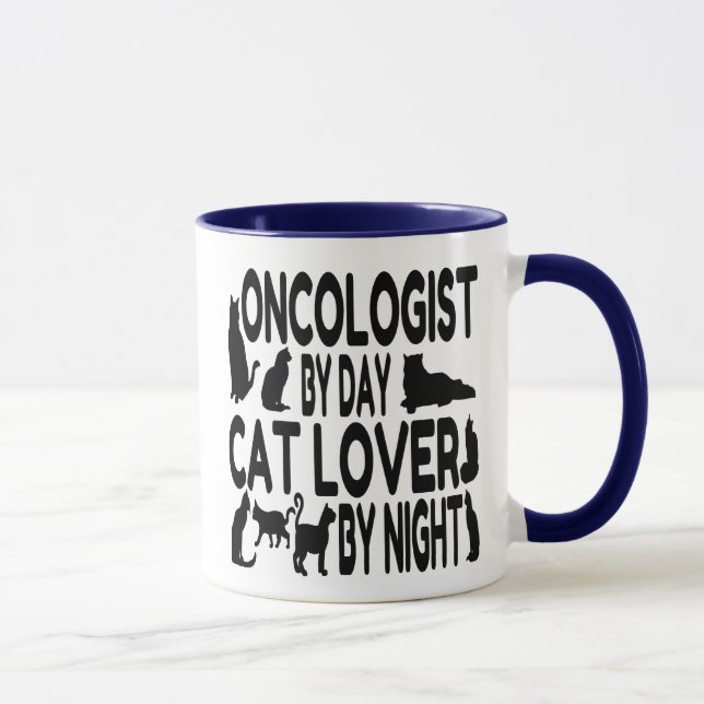 Caneca Oncologista ama gatos (Direita)