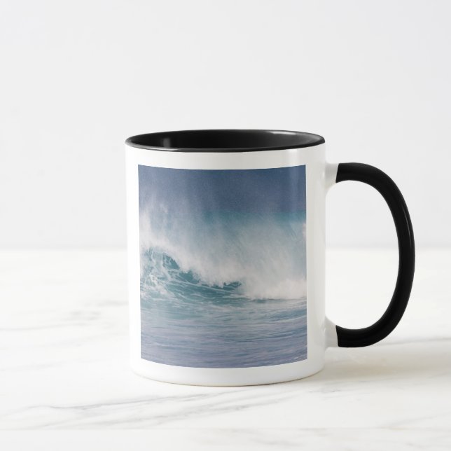 Caneca Onda azul caindo, Maui, Havaí, EUA 3 (Direita)