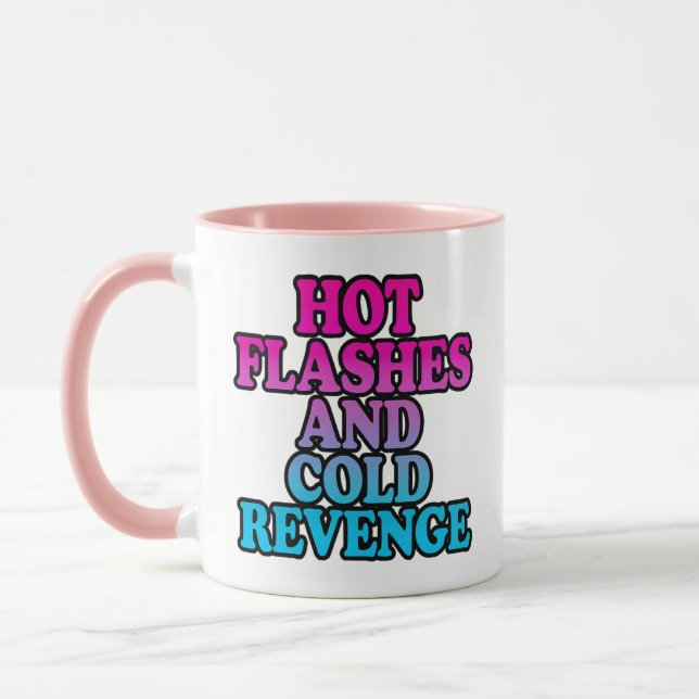 Caneca Ondas de Calor e Vingança Fria – Perimenopausa (Esquerda)