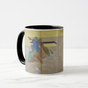 Caneca Ondas em Matsushima (Esquerda), Tawaraya Sotatsu