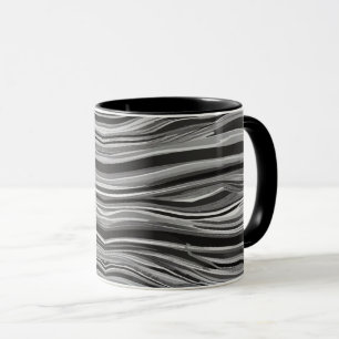 Caneca Ondas Monocromáticas