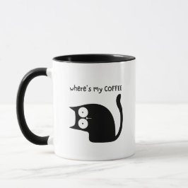 Caneca Onde está meu café