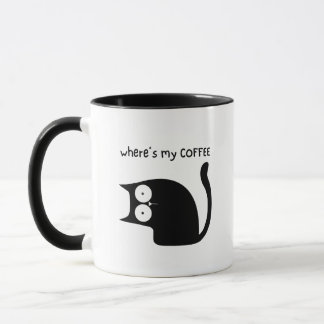 Caneca Onde está meu café