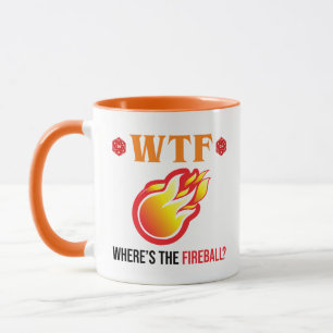 Caneca Onde está o Fireball?