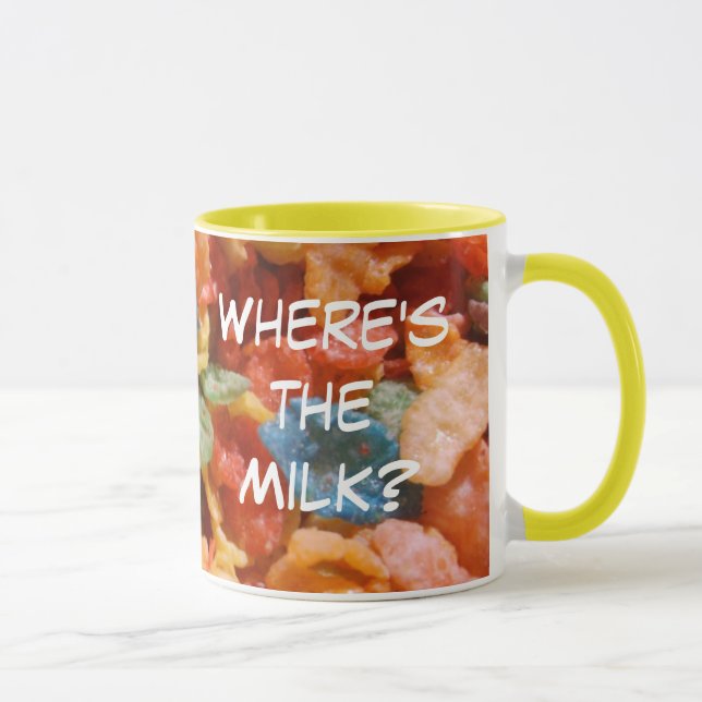 Caneca Onde está o leite? (Direita)