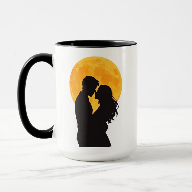 Caneca Onde os corações se encontram (Esquerda)