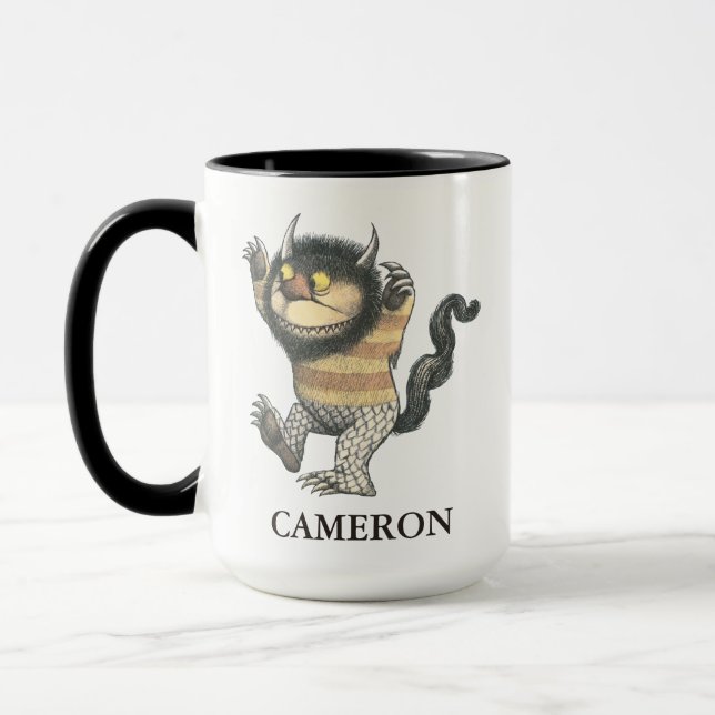 Caneca Onde Vivem os Monstros | Coisa Selvagem | Adiciona (Esquerda)