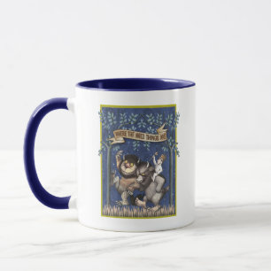 Caneca Onde Vivem os Monstros em Quadrinhos