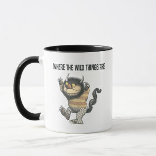 Caneca Onde Vivem os Monstros   Monstro Selvagem