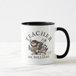 Caneca Onde Vivem os Monstros Professor