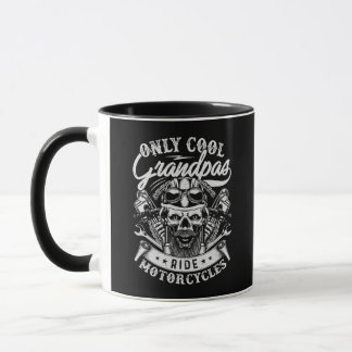 Caneca Only Coll Grandpas Ride Motorcycles Mug