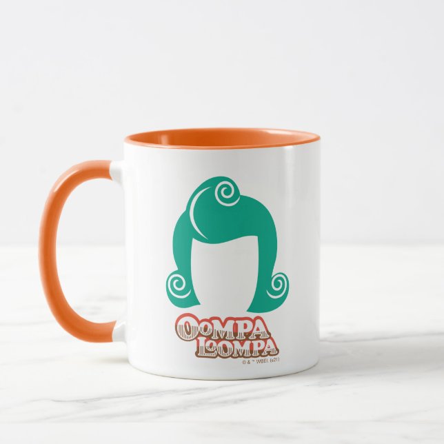 Caneca Oompa Loompa Hair Graphic (Esquerda)