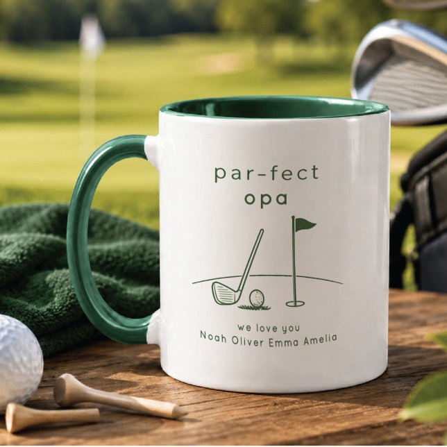 Caneca Opa de Golfe Personalizada Presente Customi (Criador carregado)