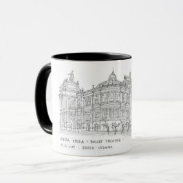 Caneca Ópera + Teatro Balé, Odessa, Ucrânia