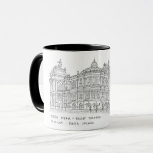 Caneca Ópera + Teatro Balé, Odessa, Ucrânia