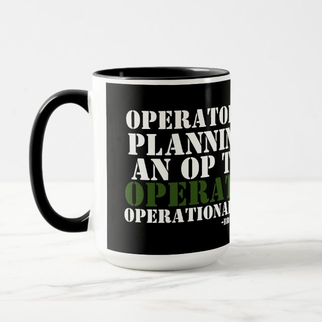 Caneca Operação Especial Brock (Esquerda)