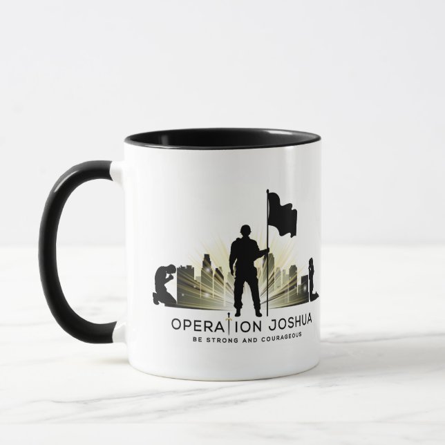 Caneca Operação Joshua - Linha frontal (Esquerda)