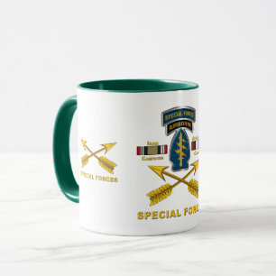 Caneca Operações Especiais do Exército no Iraque e no Afe
