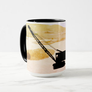 CANECA OPERADOR CRANE GOLF GOLFING FANTASIA ART OPERATOR