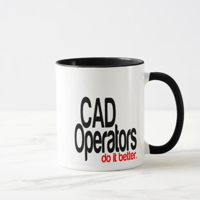 Caneca Operadores CAD fazem melhor Piada (Direita)