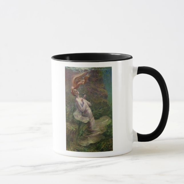 Caneca Ophelia que afoga-se, 1895 (Direita)