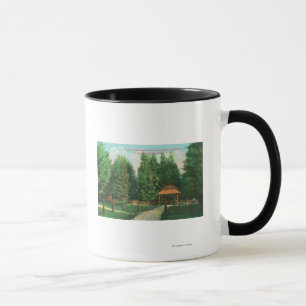 Caneca Opinião da entrada a Guernewood ParkGuernewood, C