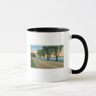 Caneca Opinião da rota 5 de Hwy do lago Seneca