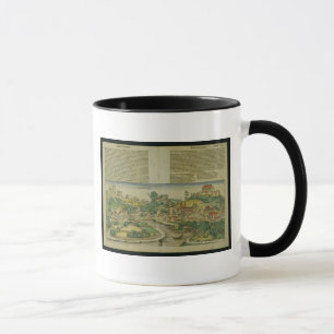 Caneca Opinião de olho de pássaro de Salzburg do