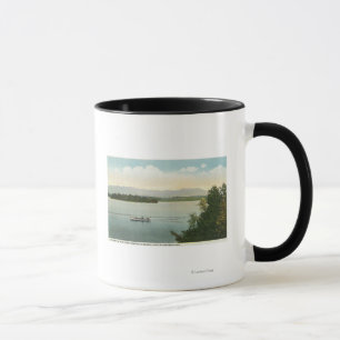 Caneca Opinião de três Mile Island do Ossipee Mts